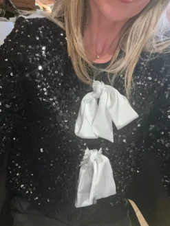 Darling Bow jacket (sequins)