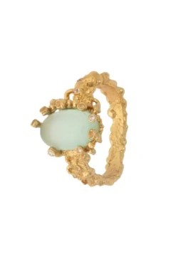 Delusive Truth Ring Chalcedony