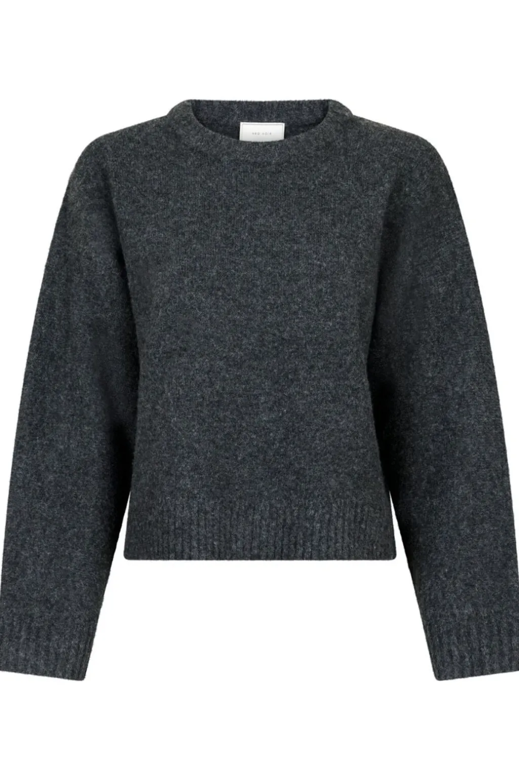 Detri Solid Knit Blouse