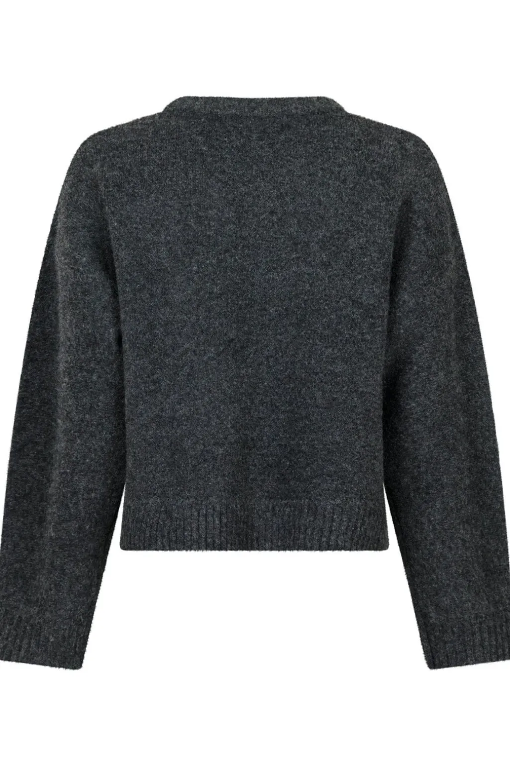 Detri Solid Knit Blouse