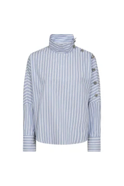 Devincc Asymcc Button Blouse 45019