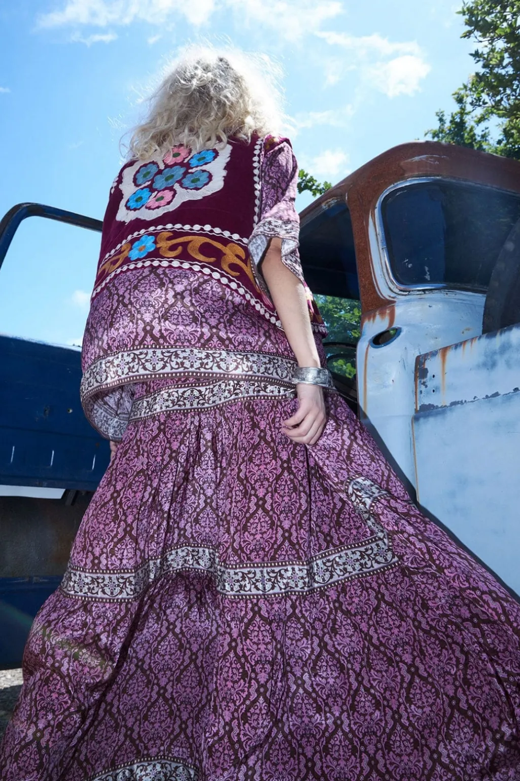 Diamondll Maxi Skirt