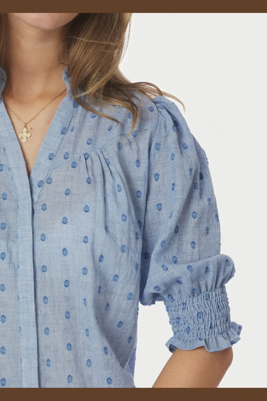 Diana Dobby S Blouse 167750