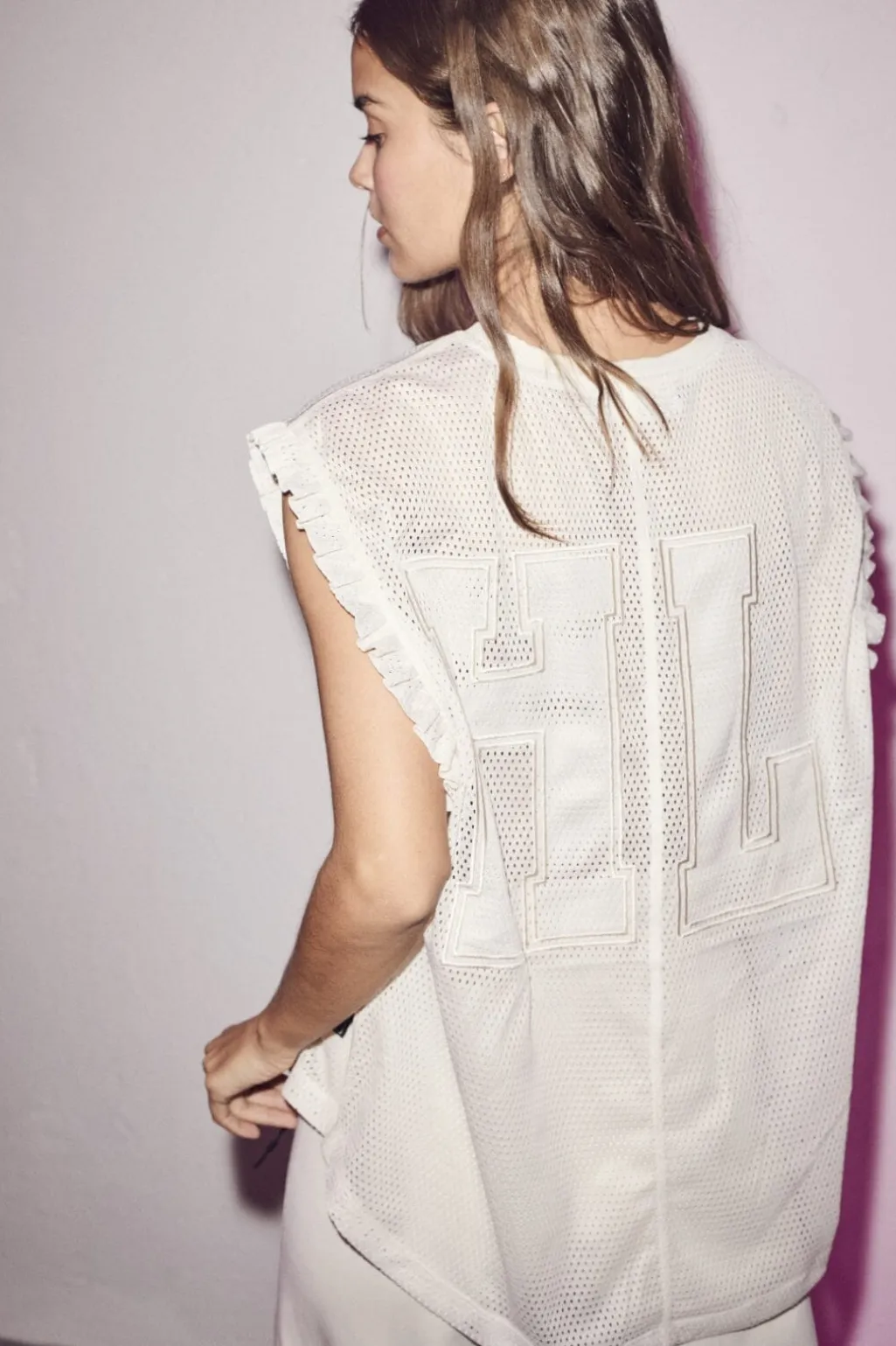 Drift Frill Sports Top HL10106