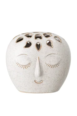 Elissa Vase, Hvid, Stentøj