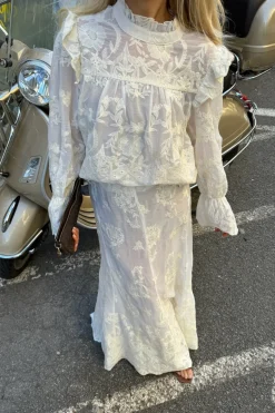 Ellinoric Lace Maxi Skirt