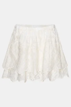 Ellinoric Lace Mini Skirt