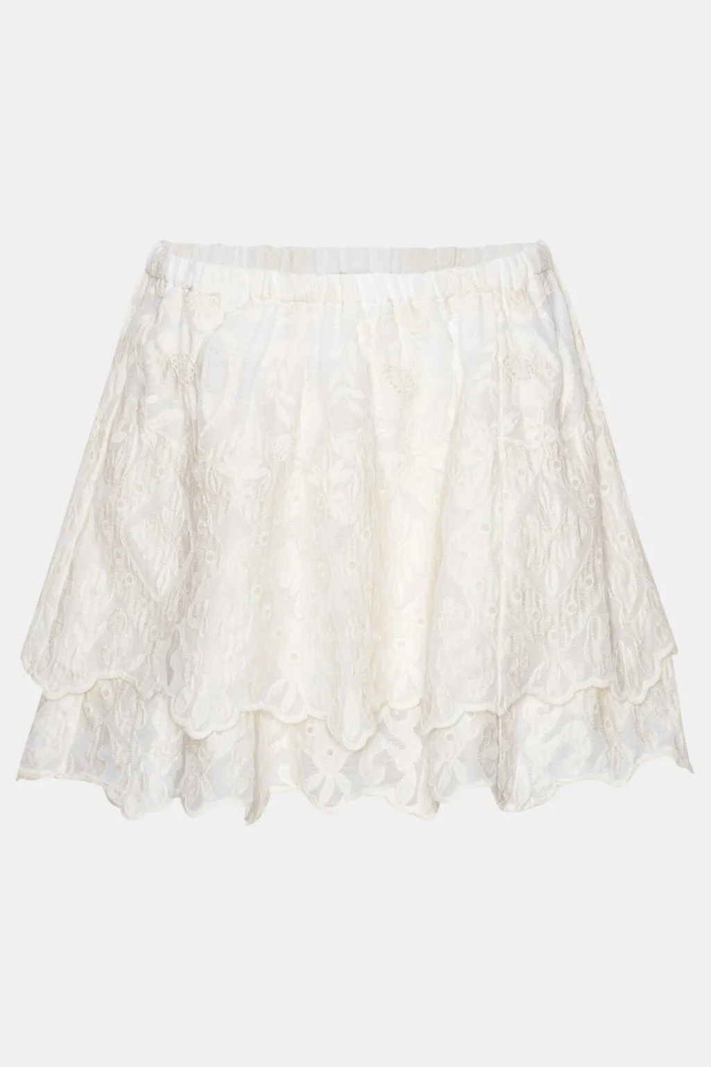Ellinoric Lace Mini Skirt