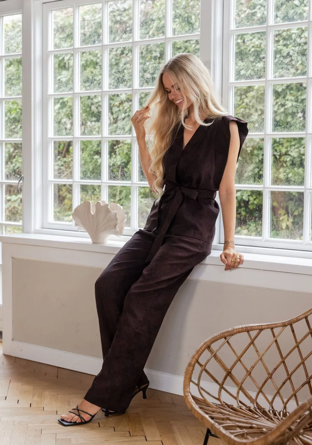 Elsa Jacquard Pants 167096