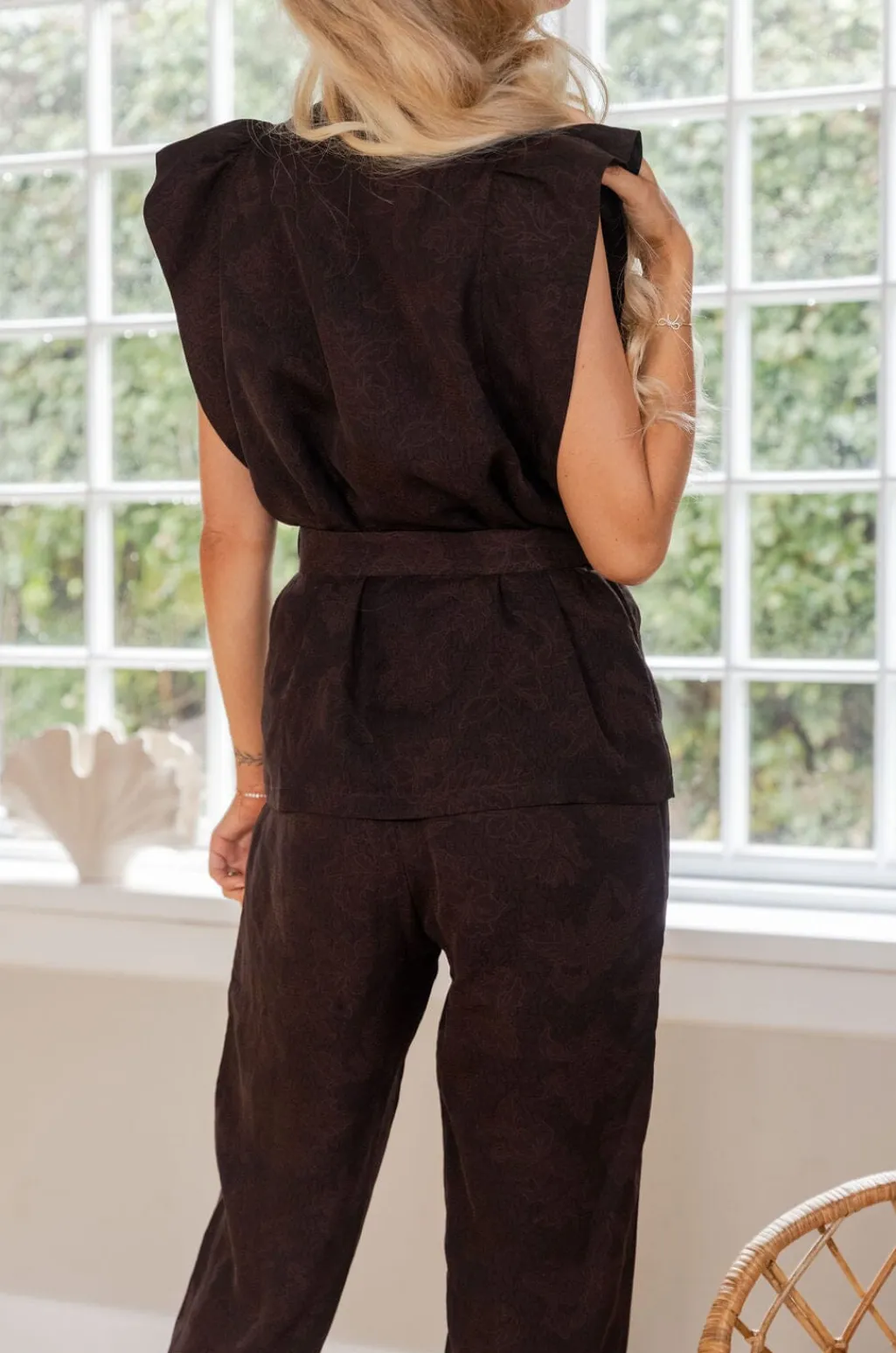 Elsa Jacquard Pants 167096