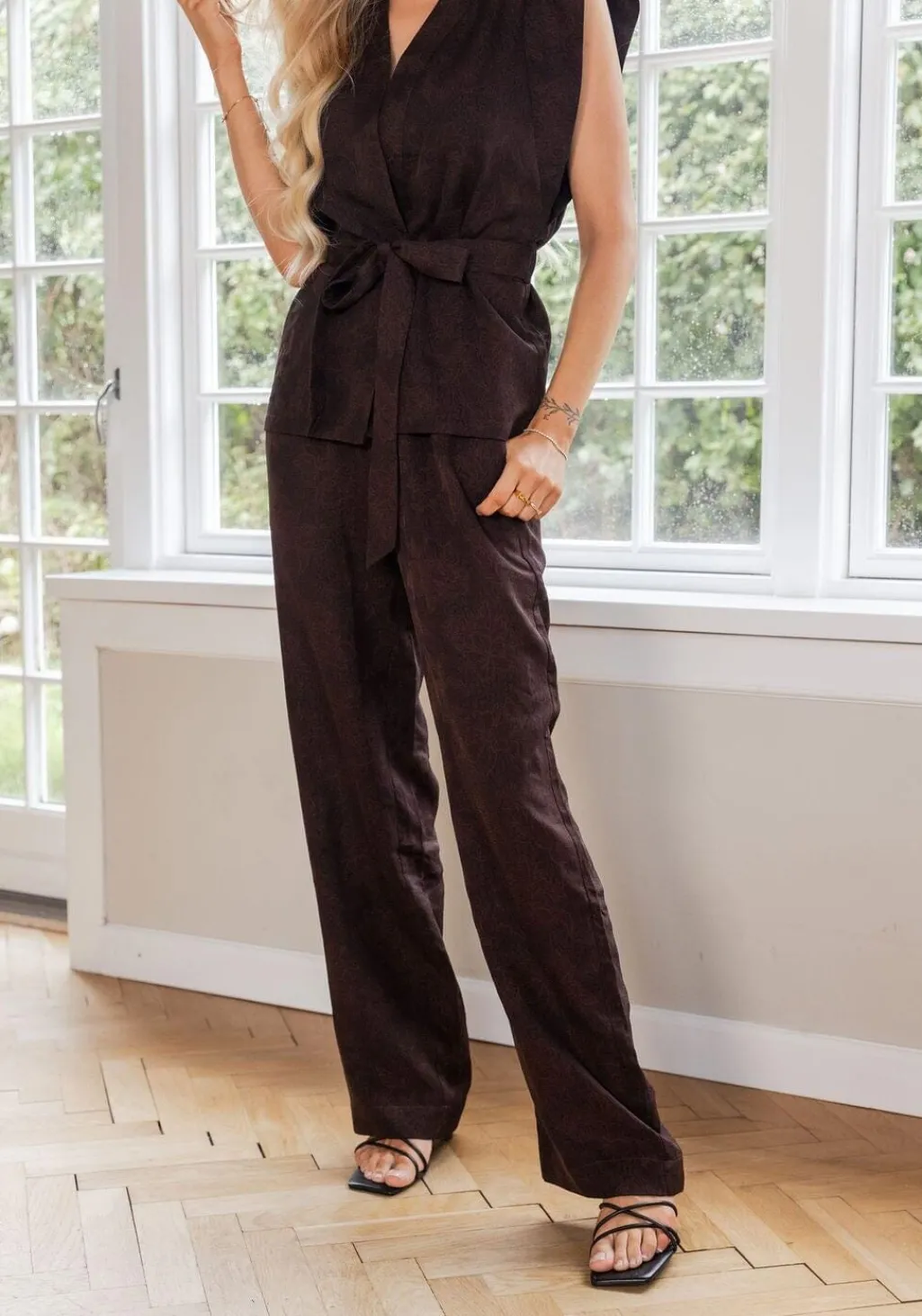 Elsa Jacquard Pants 167096