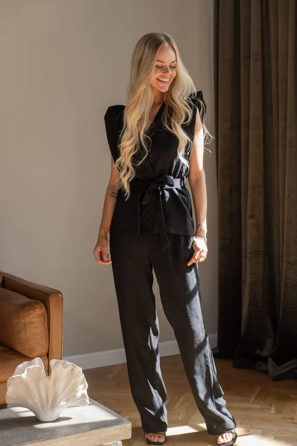 Elsa Jacquard Pants 167096