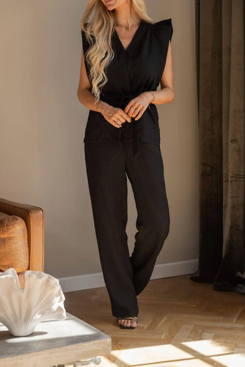 Elsa Jacquard Pants 167096