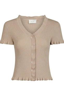 Esla Frill Knit Tee 164432