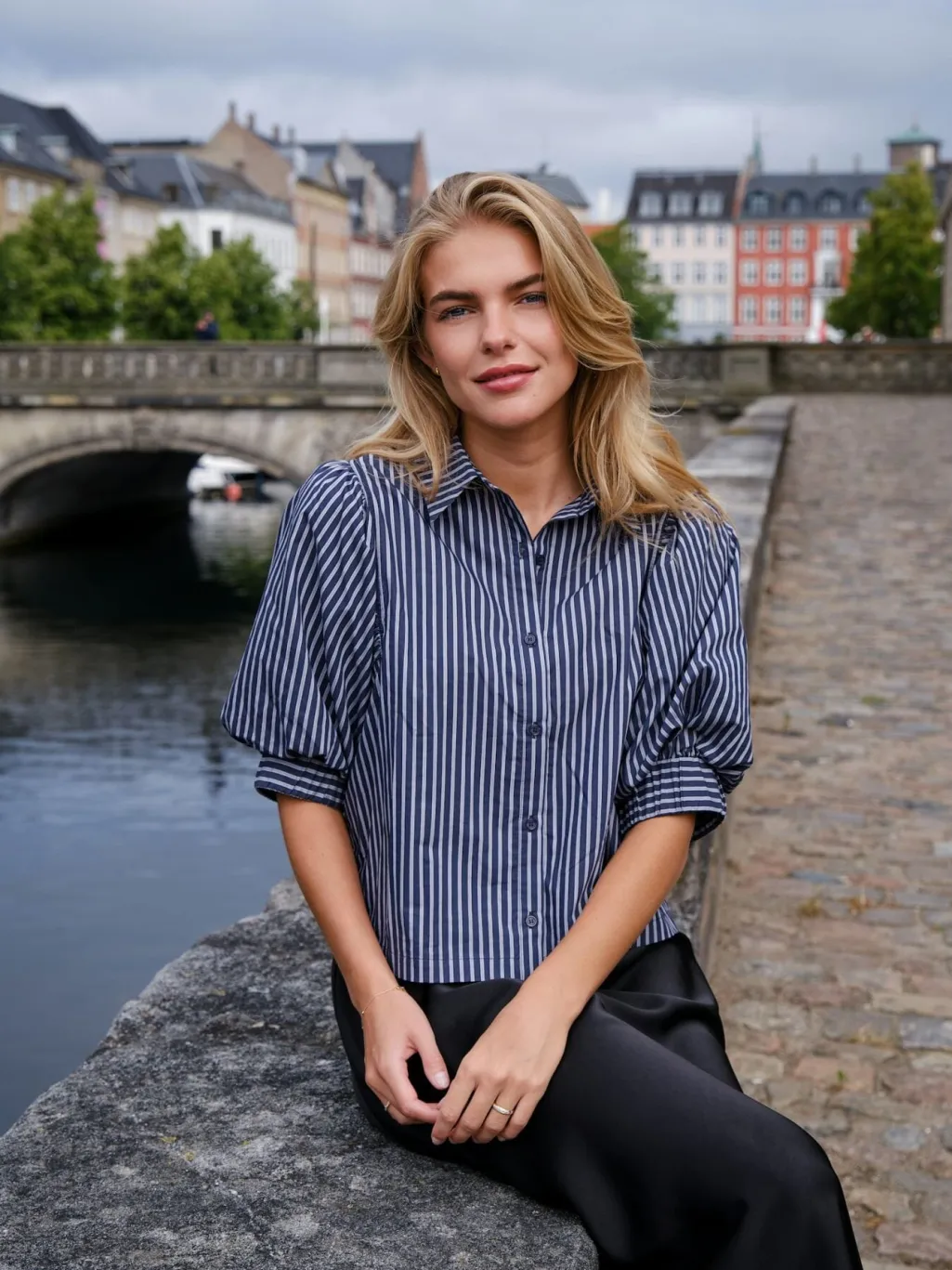 Etta Stripe Shirt 166862