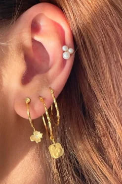 Flow Creol With Hammered Pendant