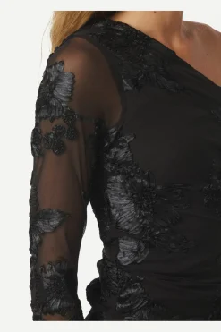 Friana Big Flower Mesh Blouse 167272