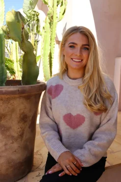 Fro Heart Pullover 22259