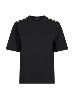 Gold Button Casual T-shirt