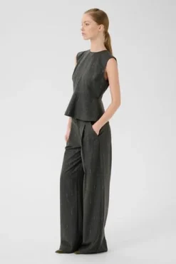 Gzadira Peplum Top 10910709