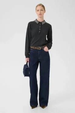 Gzmanzi Deco Polo Pullover 10910778