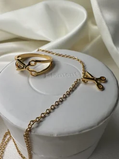 Happy Scissors Necklace