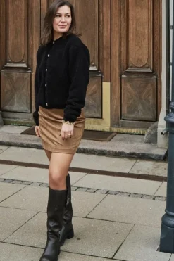 Hemie Faux Suede Skirt 164554