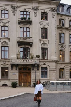 Hemie Imitated Suede Skirt 165112