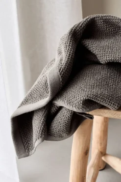 Håndklæde, Solid, 5 x 100, Army