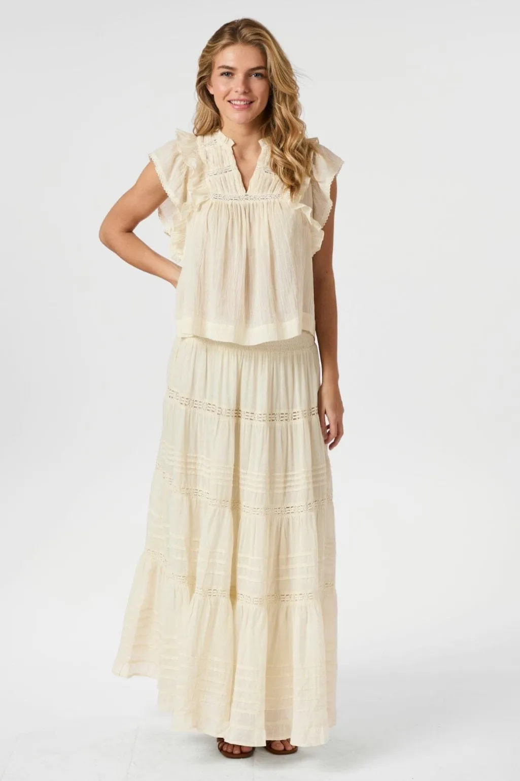 Jayla S Voile Top 159881