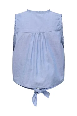 Jdybella S/L Emb Knot Shirt