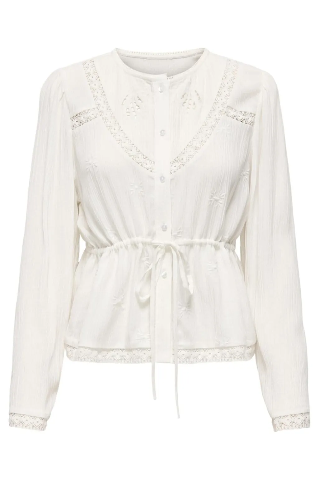 Jdycamille L/S Embroidery Top