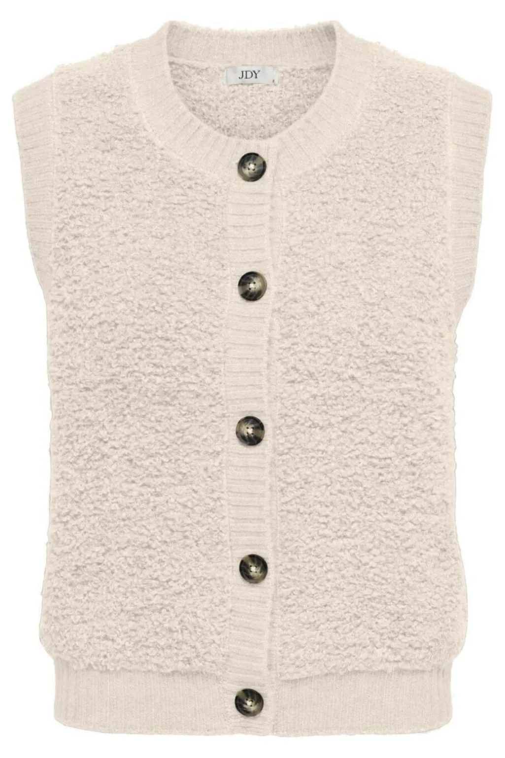 Jdyeira Life S/L On Button Vest Knt