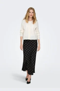 Jdyhailey Satin Midi Skirt