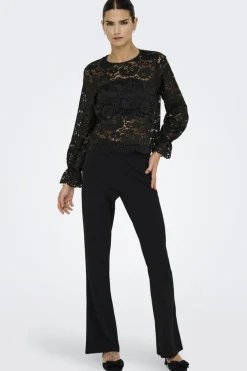 Jdylacey L/S Lace Top