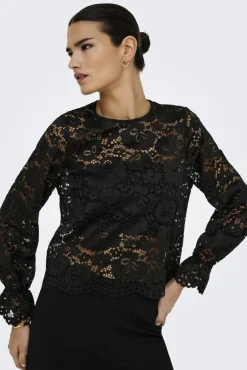 Jdylacey L/S Lace Top