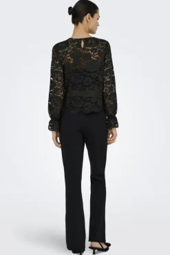 Jdylacey L/S Lace Top