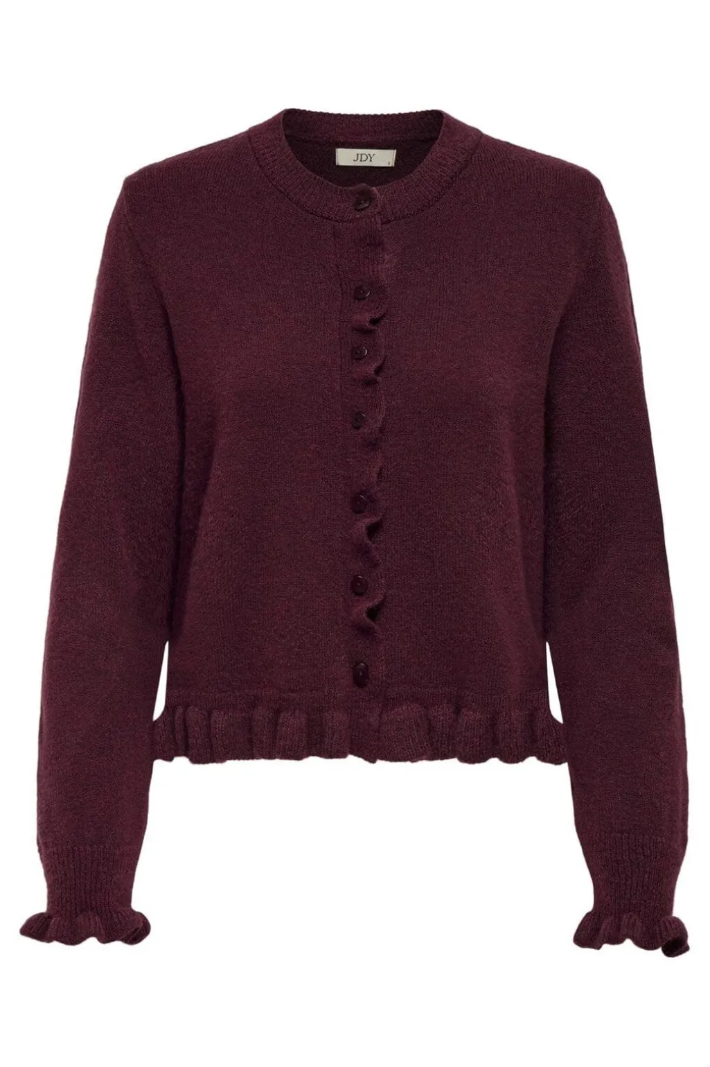 Jdyletty L/S On Frill Cardigan Knt