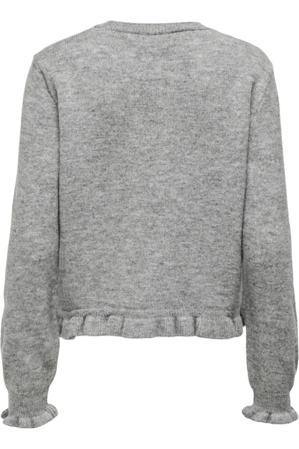 Jdyletty L/S O-Neck Frill Cardigan Knt