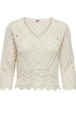 Jdynew Sun 3/4 Cropped Pullover Knt