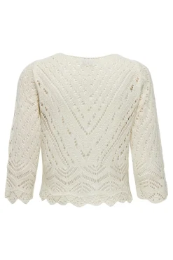 Jdynew Sun 3/4 Cropped Pullover Knt