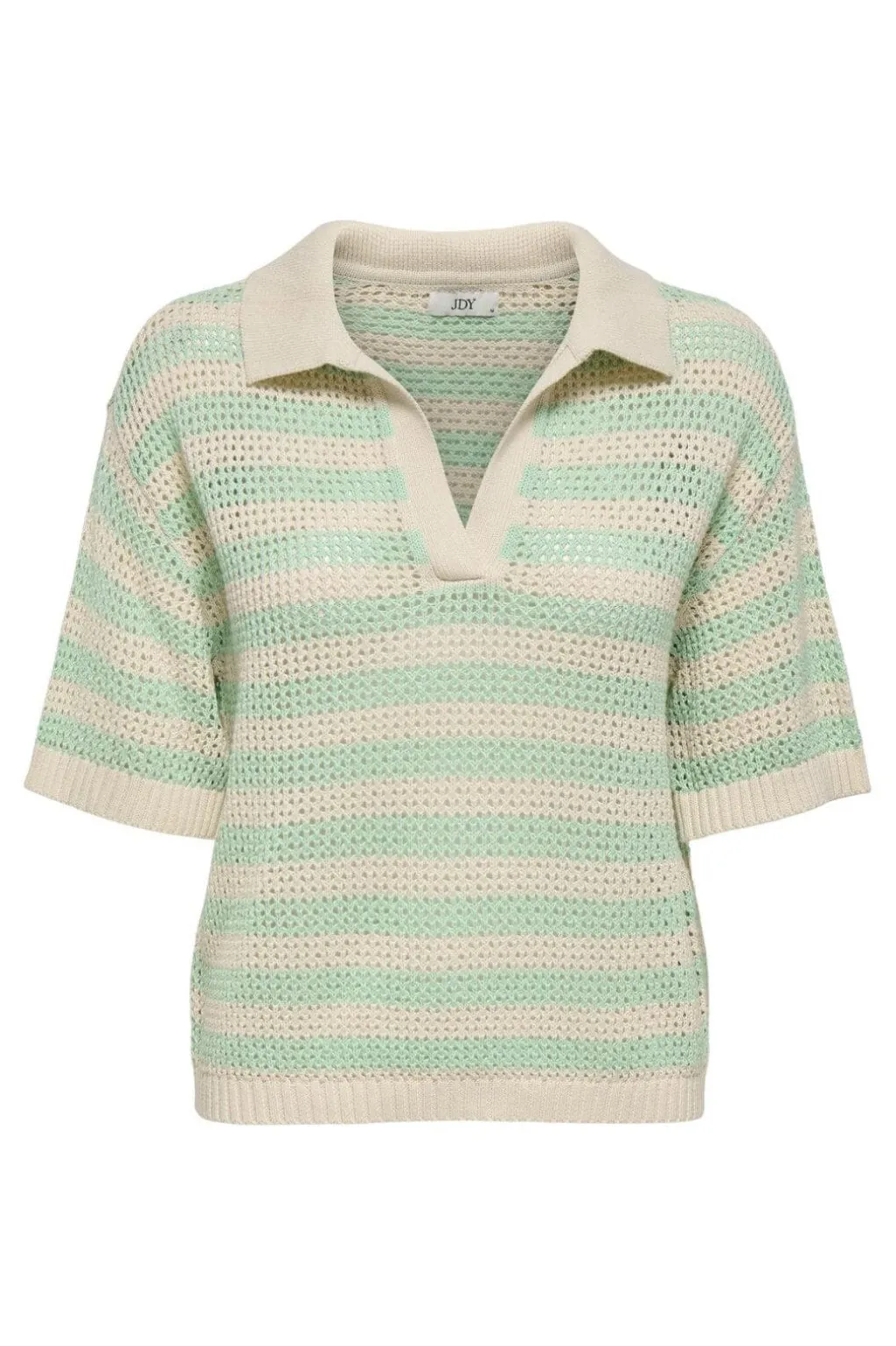 Jdytikka S/S Polo Pullover Knt