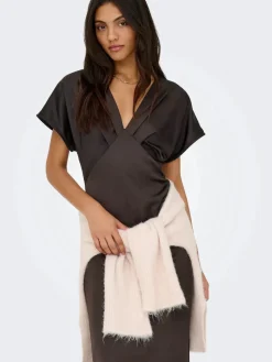 Jdyurba S/S Midi Satin Dress