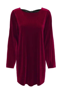 Jdyvictory L/S Velvet Bow Dress