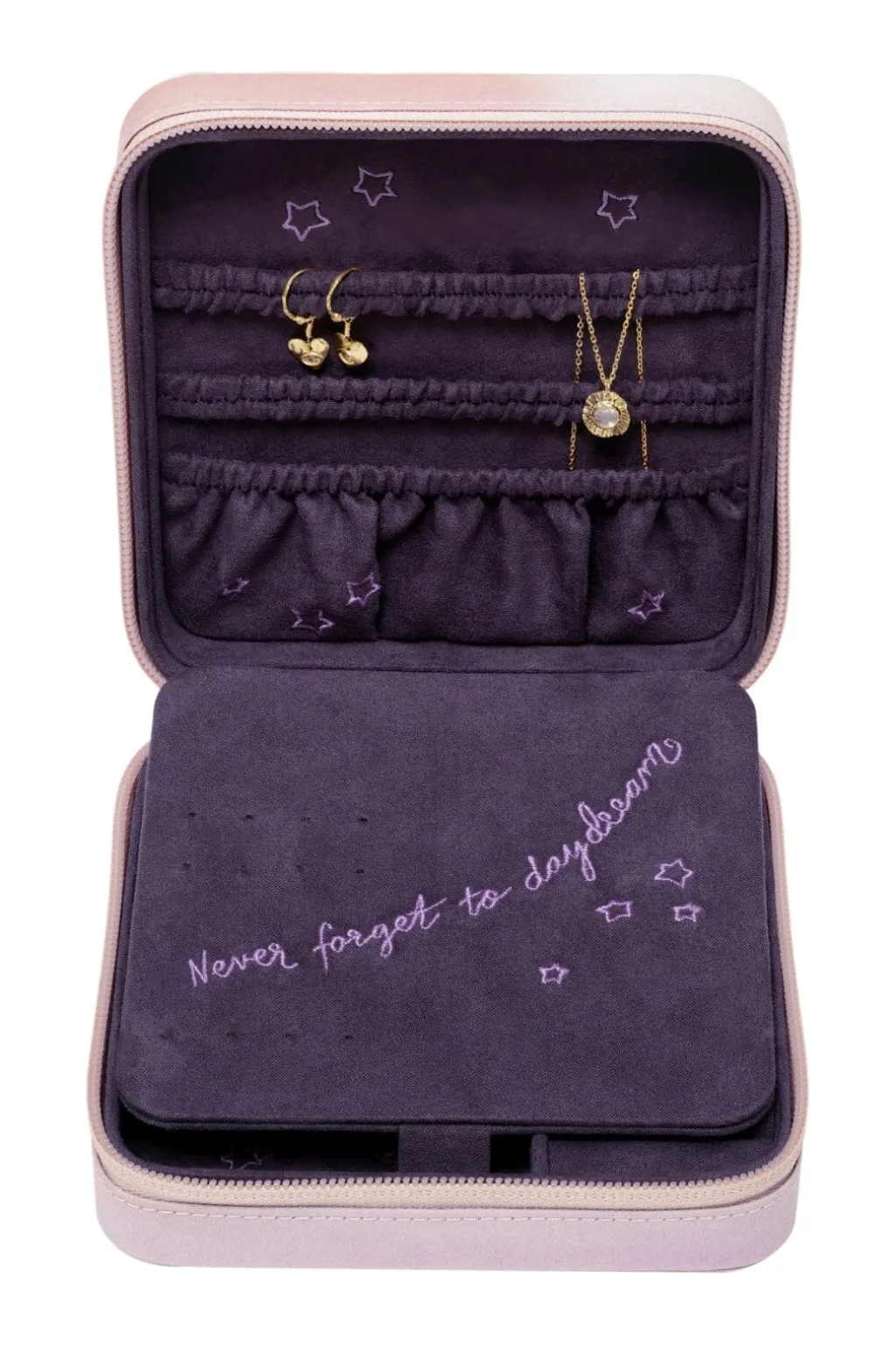 Jewelry Box Moon And Stars Rose 3919