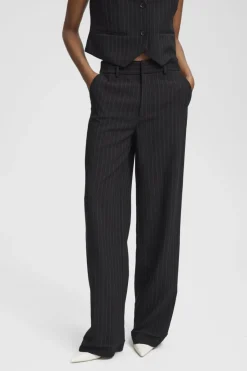 JoelleGZ pinstripe MW pants NOOS