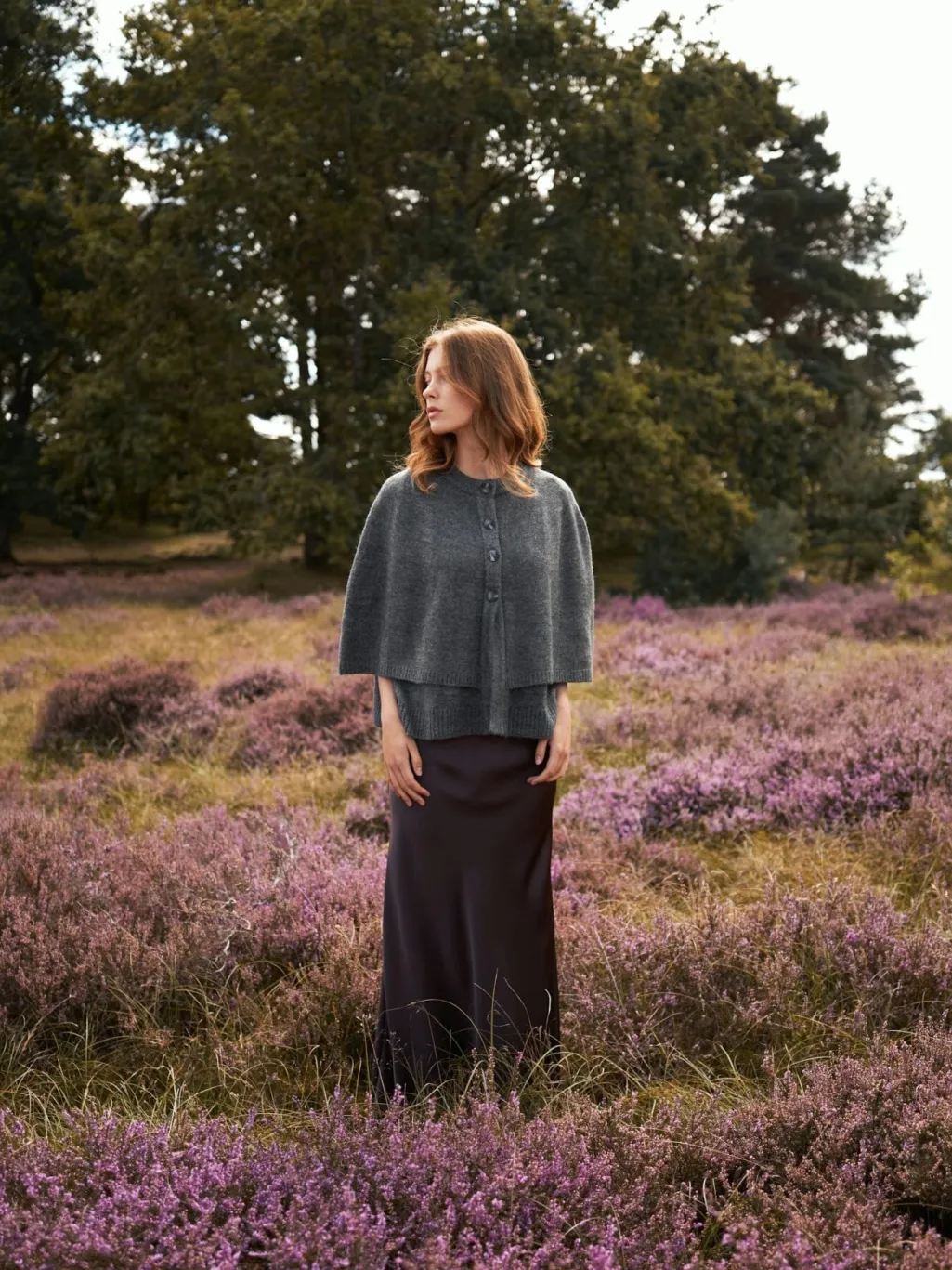 Josei Double Knit Cape 165798