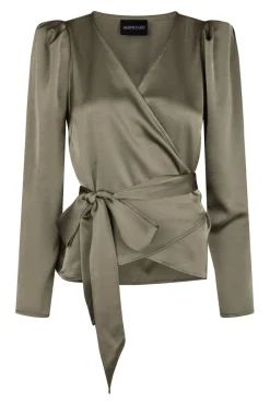 Josie Blouse Heavy Satin 160851