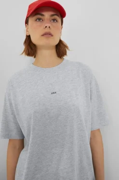 Jxandrea Loose Ss Logo Tee