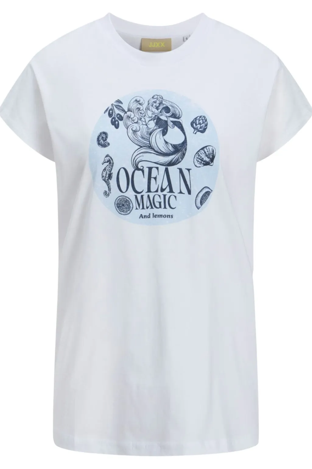 Jxastrid Sl Boxy Print Tee